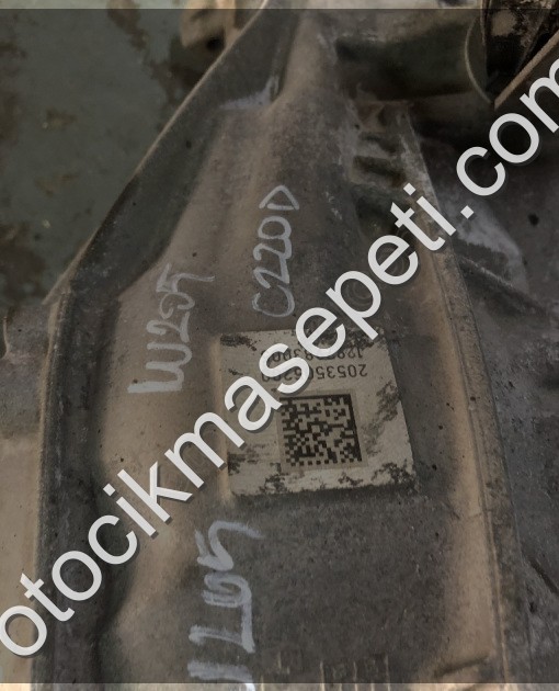 MERCEDES W205 C220 ARKA DEFRANSİYEL 3.11 ORAN ORJINAL