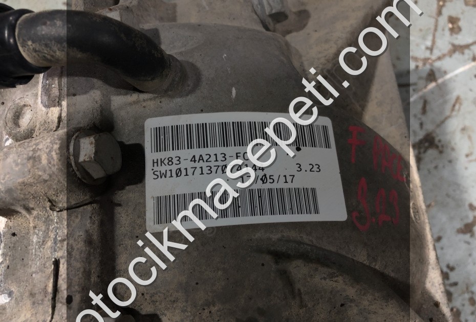 JAGUAR F-PACE ARKA DEFRANSİYEL 3.23 ORAN HK83-4A213-FC ORJINAL