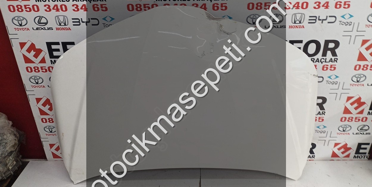 TOYOTA COROLLA MOTOR KAPUTU ÇIKMA ORJİNAL YEDEK PARÇA