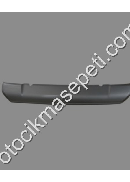 Mitsubishi L200 Pick Up Karlik Ön Tampon Alt Plastigi Gümüş Gri S
