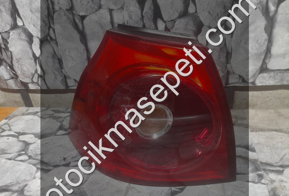 Volkswagen Golf 5 Sol Arka Dış Stop Çıkma Orjinal