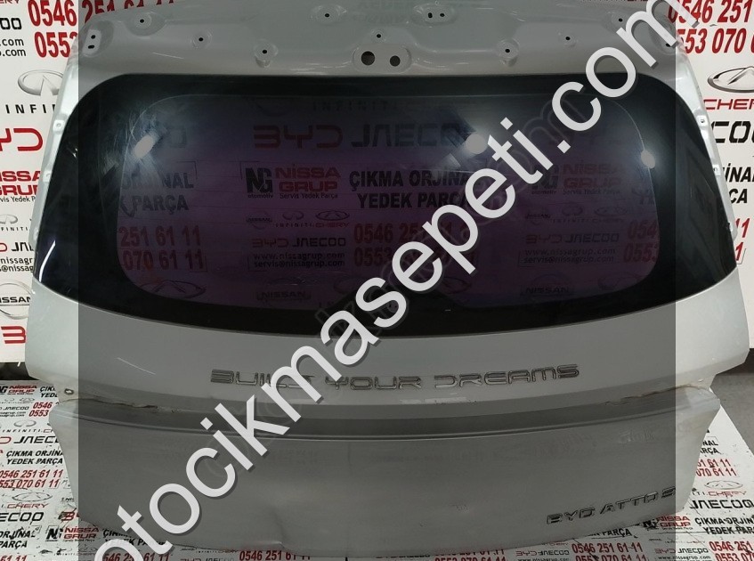 BYD ATTO 3 EV BAGAJ KAPAĞI ÇIKMA YEDEK PARÇA
