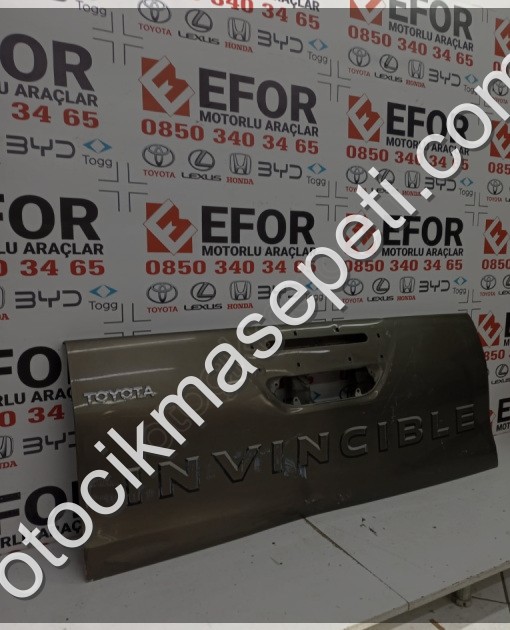 TOYOTA HİLUX BAGAJ KAPAĞI  ÇIKMA ORJİNAL YEDEK PARÇA