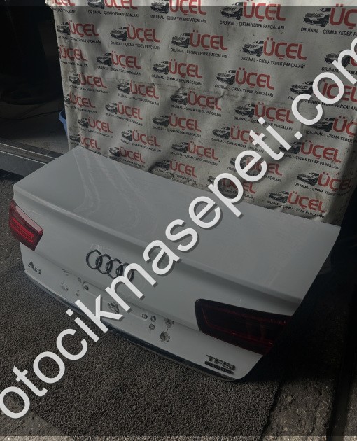 AUDİ A6 2018 BUZUL BEYAZ BAGAJ KAPAĞI ÜÇEL OTO ÇIKMA BURSA