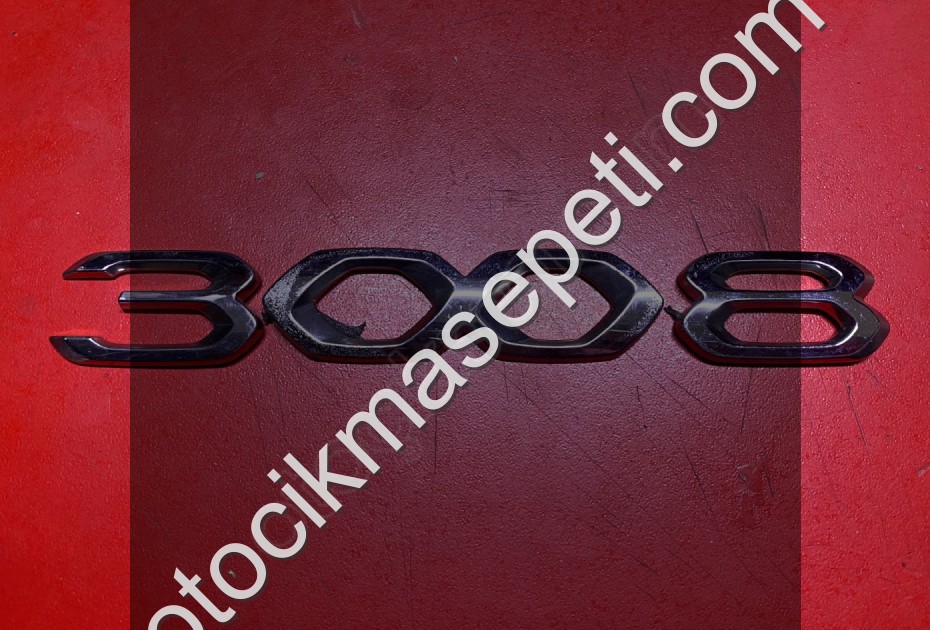 PEUGEOT 3008 YAZISI ÇIKMA CANCAN OPEL CHEVROLET PEUGEOT CİTROEN