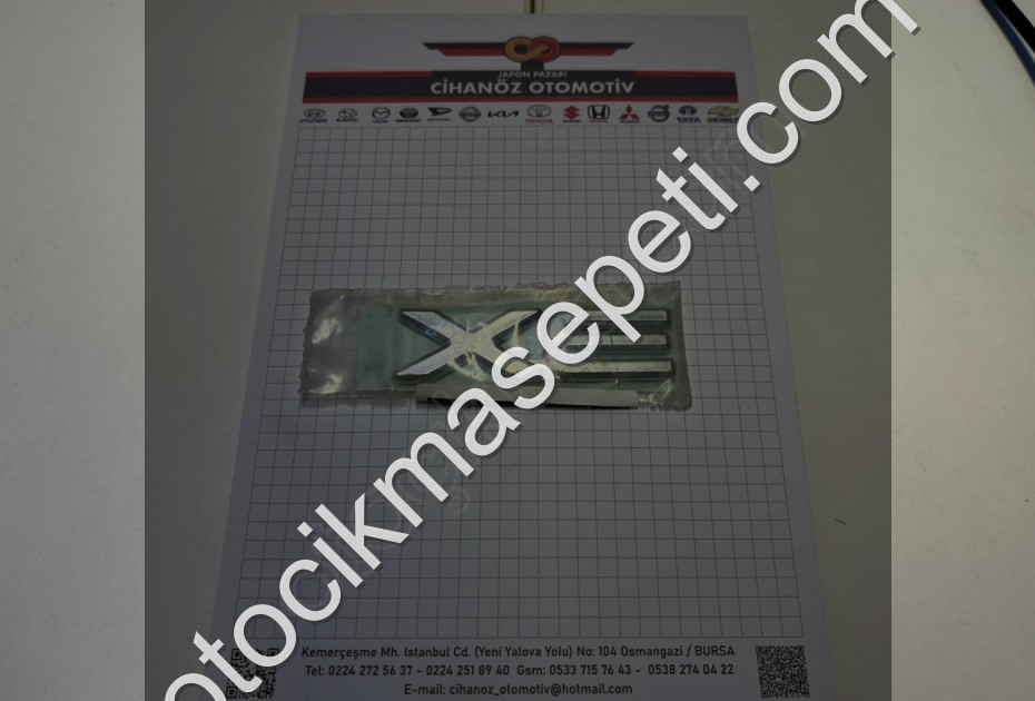 KROM BAGAJ YAZI XE - Toyota Oto Çıkma Parça