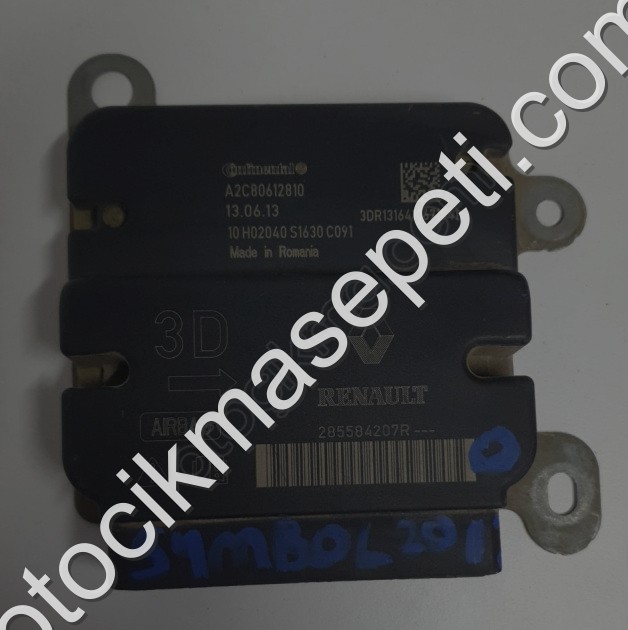 renault symbol 2013 çıkma orjinal airbag beyni (son fiyat)