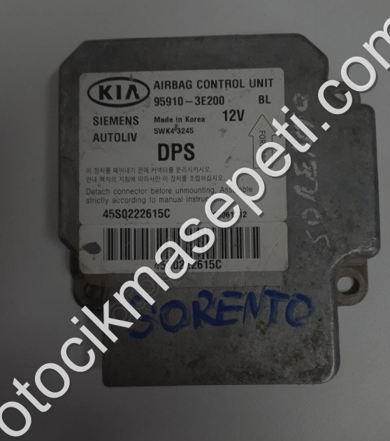 kia sorento 2008 çıkma orjinal airbag beyni (son fiyat)