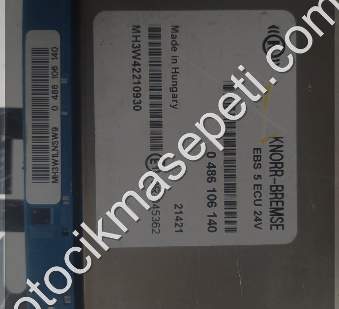 0486106114 81.25808.7057 MAN TGX ABS-EBS BEYNİ