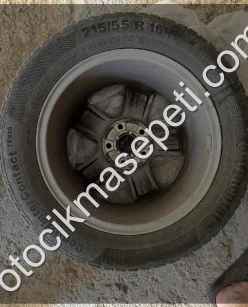 Golf 7 orijinal jantı ve contilantinal lastik