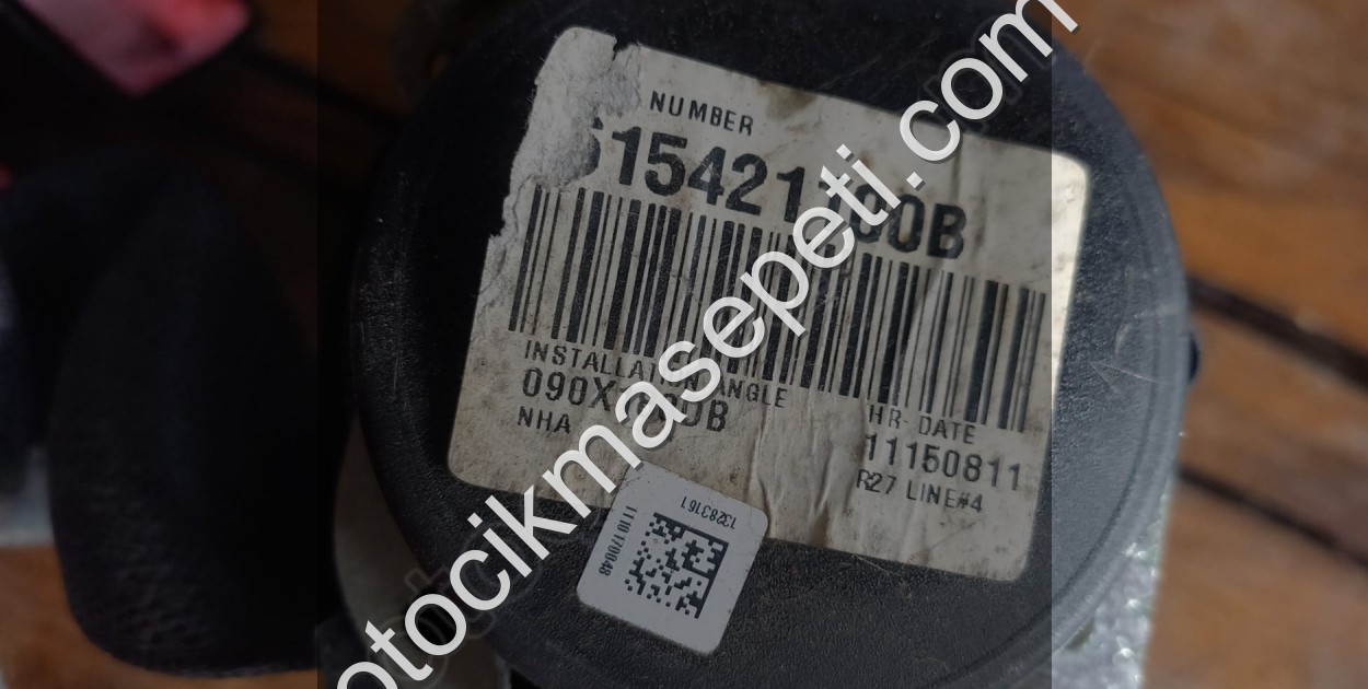 Cruze arka emniyet kemerleri çıkma orj OEM 13251539 13283161