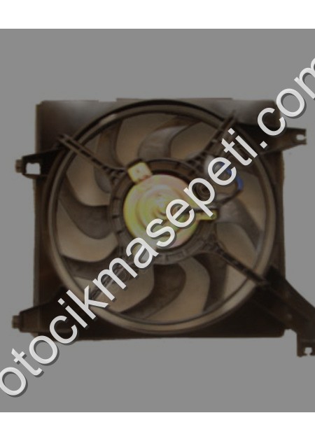 Hyundai Elantra Radyatör Fan Davlumbazi Komple Plastik 8Kanat 19