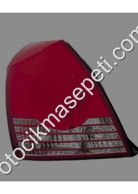 Hyundai Elantra Stop Lambasi Sol Üstü Kirmizi Alti Beyaz Tyc 2004