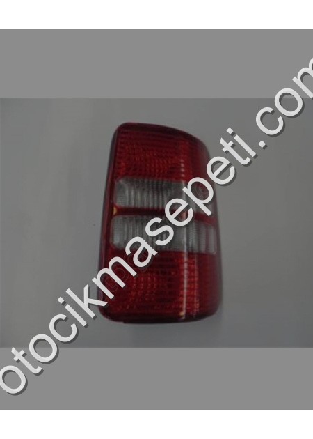 Volkswagen Caddy Stop Lambası Sağ Kırmızı/Beyaz Bagaj Kapağı Yuka