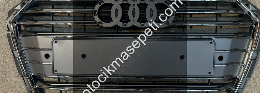 ÖN PANJUR KROMLU (MAT GRİ-BÜYÜK PLAKA) A4 2017-
