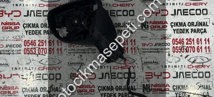 NİSSAN MİCRA K14 SOL AYNA KATLANIR ÇIKMA YEDEK PARÇA