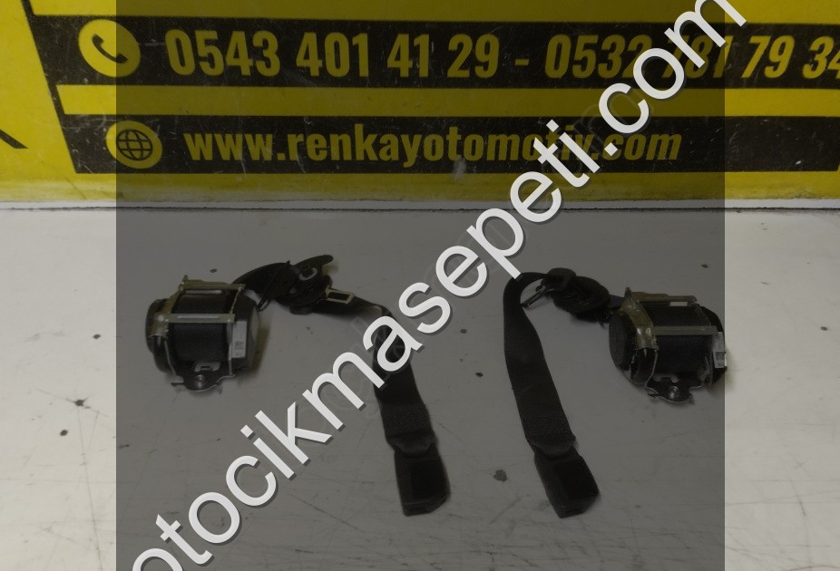 RENAULT CLİO 5 SAĞ SOL ÖN EMNİYET KEMERLERİ ORJ SÖKME RENKAY