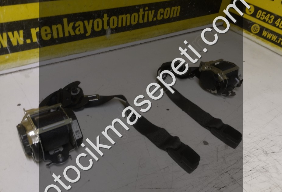 RENAULT CLİO 5 SAĞ SOL ÖN EMNİYET KEMERLERİ ORJ SÖKME RENKAY