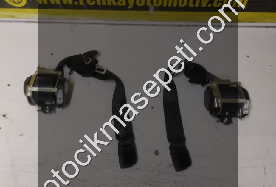 RENAULT CLİO 5 SAĞ SOL ÖN EMNİYET KEMERLERİ ORJ SÖKME RENKAY
