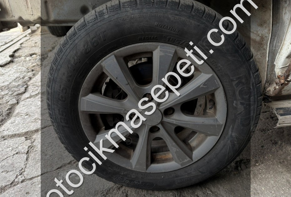 ÇIKMA FİAT DOBLO-1-DOBLO-2 ÇELİK JANT TAKIMI 14 İNÇ