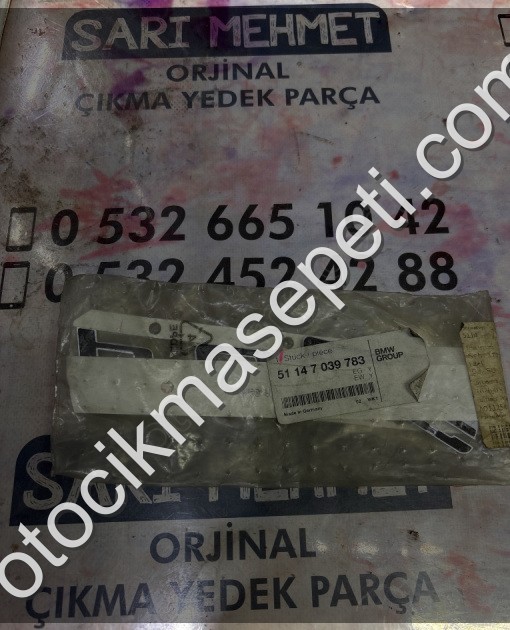 SIFIR ORJINAL BMW 5 SERİSİ F10 E60 BAGAJ YAZISI