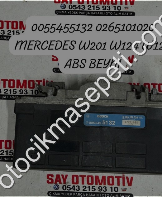 0055455132 0265101020 MERCEDES W201 W124 W126 ABS BEYNİ