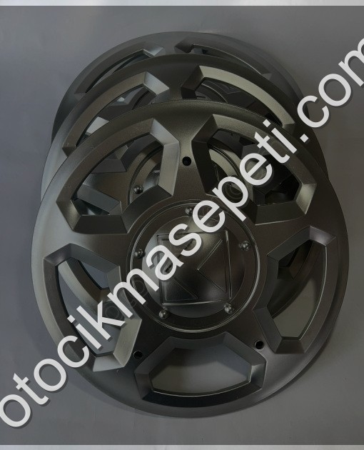 KARSAN J10 JANT KAPAĞI TAKIMI GRİ RENK - İSTENİRSE BEYAZ MEVCUT