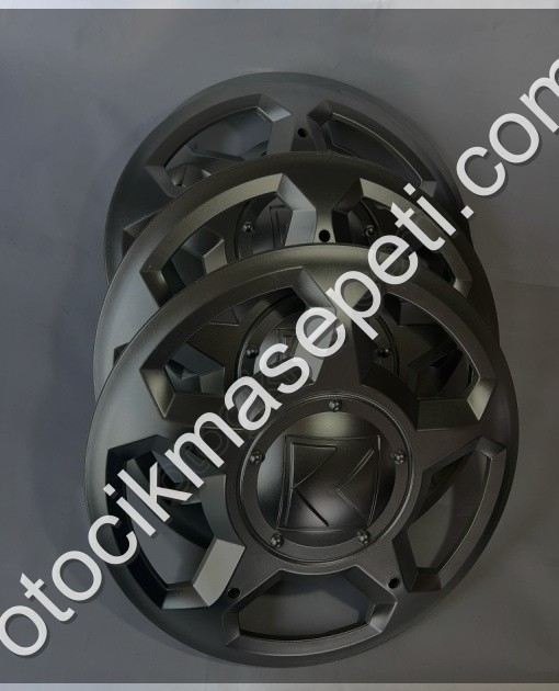 KARSAN J10 JANT KAPAĞI TAKIMI GRİ RENK - İSTENİRSE BEYAZ MEVCUT