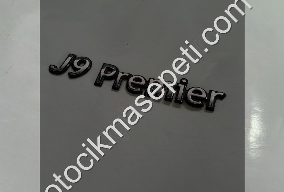 Karsan J9 Premier Arka J9 Yazısı