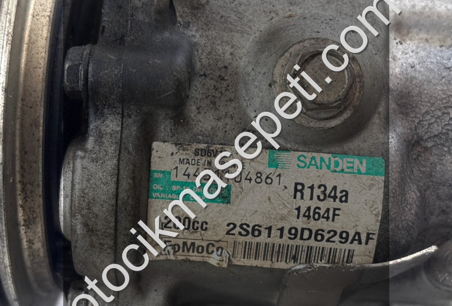 2S6119D629AF FORD FİESTA-FUSİON Çıkma Orijinal Klima Kompresörü