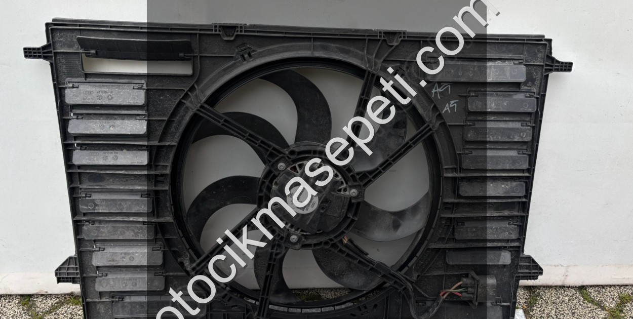 8W0959445J AUDİ A4 A5 FAN SETİ ORJİNAL HATASIZ ÇIKMA