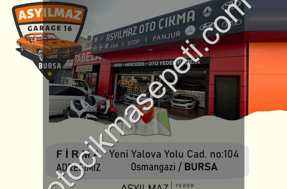 PASSAT B8 DOLU ÖN TAMPON ORJİNAL