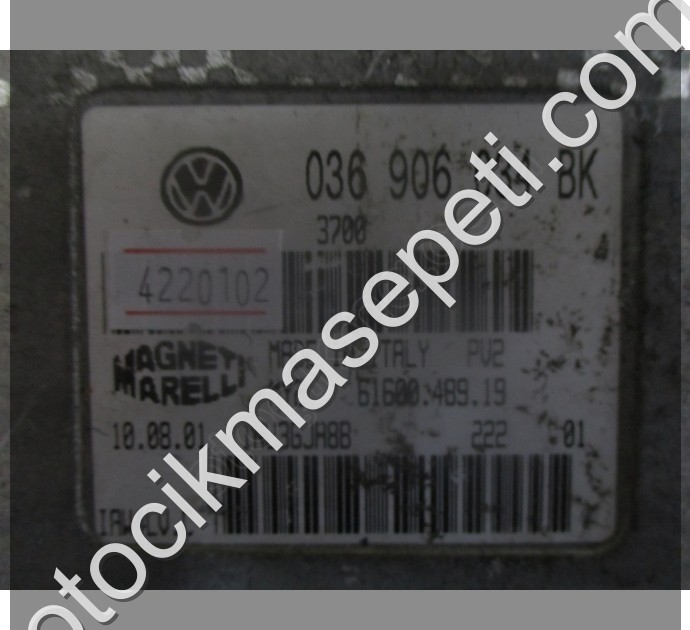 Volkswagen Polo 1.4 Motor Beyni 036906034BK 61600.489.19 IAW4LV.C