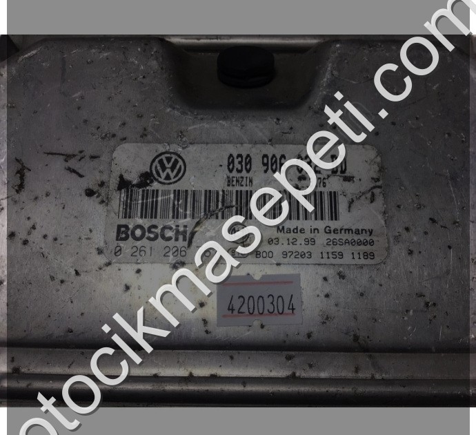 Volkswagen Polo 1.4 Motor Beyni 0261206767 030906032BD