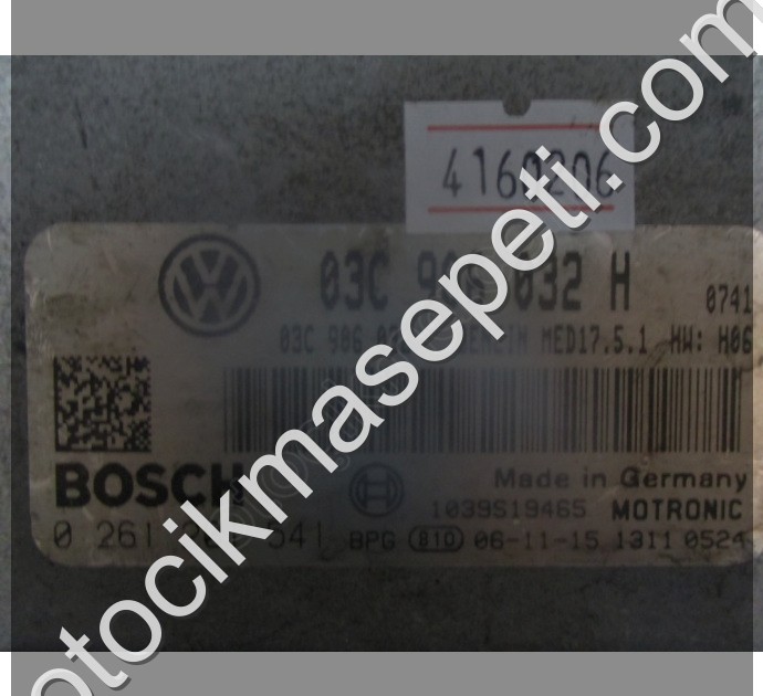 Volkswagen Golf TSİ Motor Beyni MED17.5.1 0261201541 03C906032H