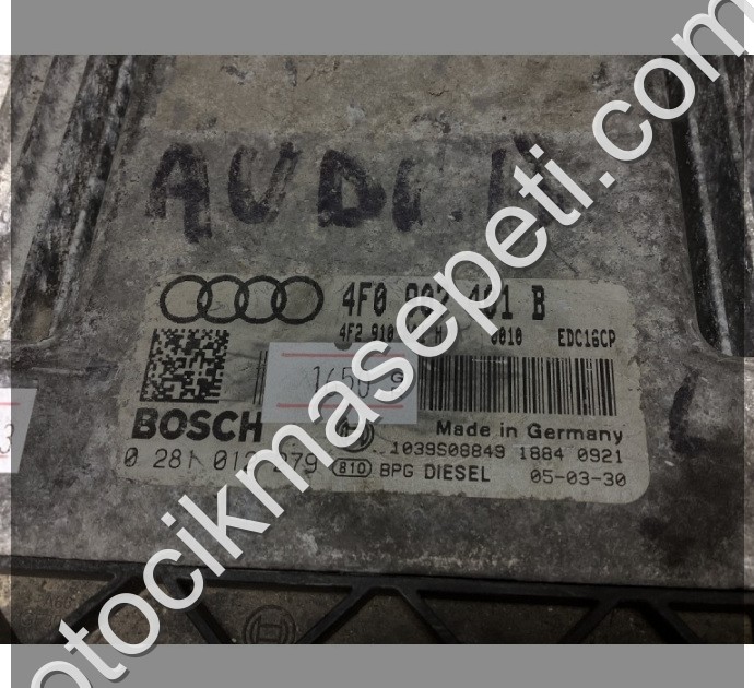 Audi A6 3.0 TDI Motor Beyni 0281012279 4F0907401B EDC16CP