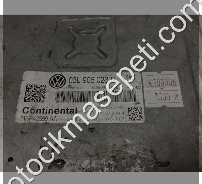 Volkswagen Golf TDI Motor Beyni 03L906023B 5WP42899AA 03L906023A