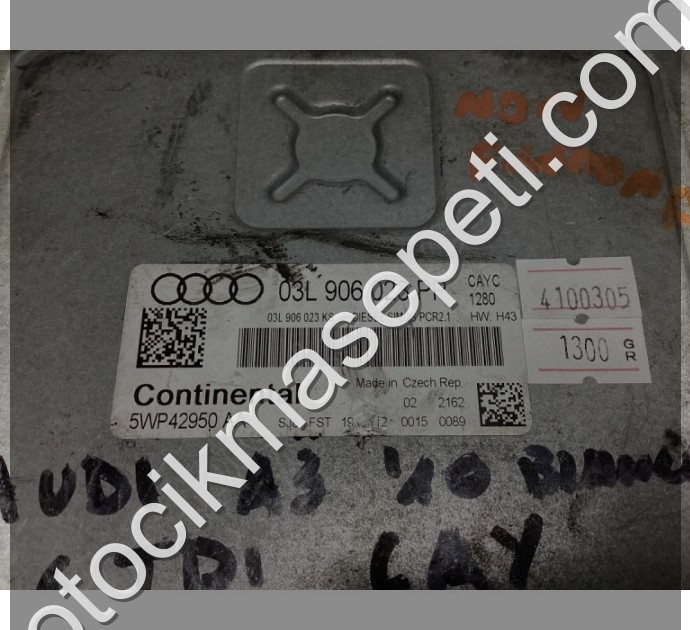 Audi A3 1.6 TDİ Motor Beyni 03L906023PP 5WP42950AA SIMOS PCR2.1
