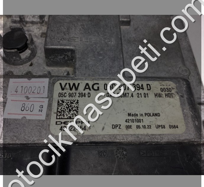 Volkswagen T-Cross Polo 1.0 Motor Beyni 42022454 05C907394D