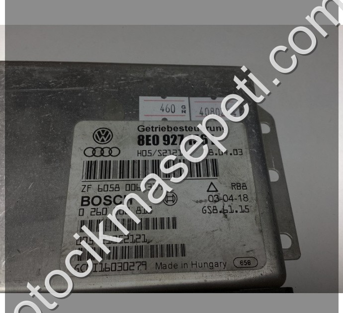 Audi A4 B6 Şanzıman Beyni 8E0927156L 0260002810