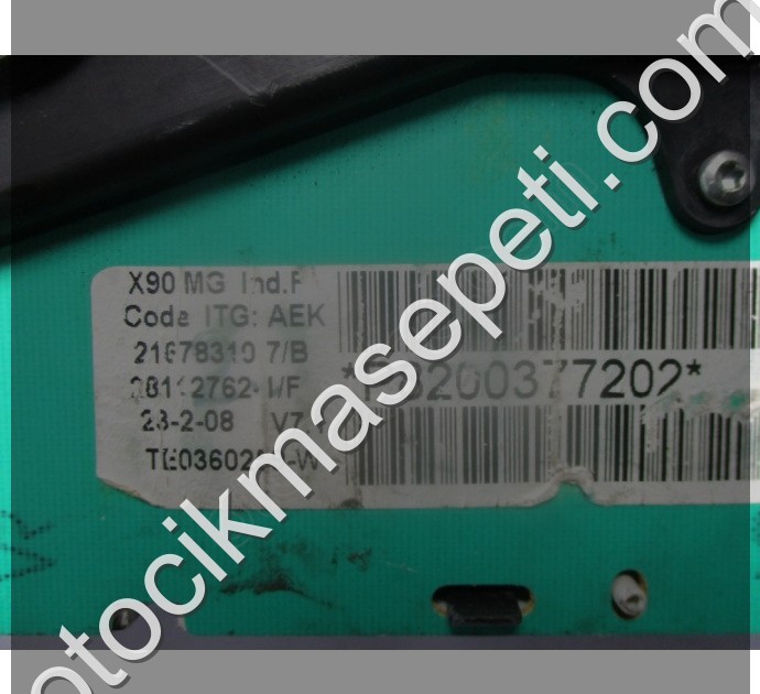 Dacia Logan 1 Kilometre Saati Gösterge Paneli P8200377202