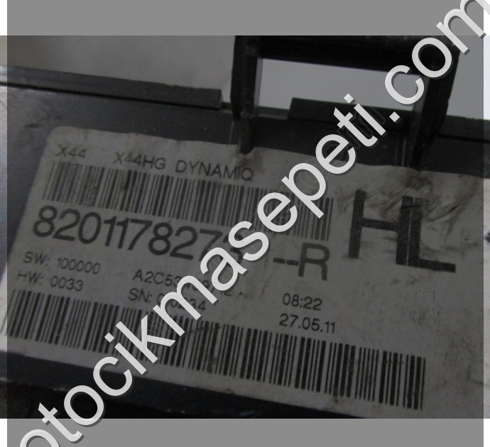 Renault Twingo Kilometre Saati Gösterge Paneli 8201178273-R