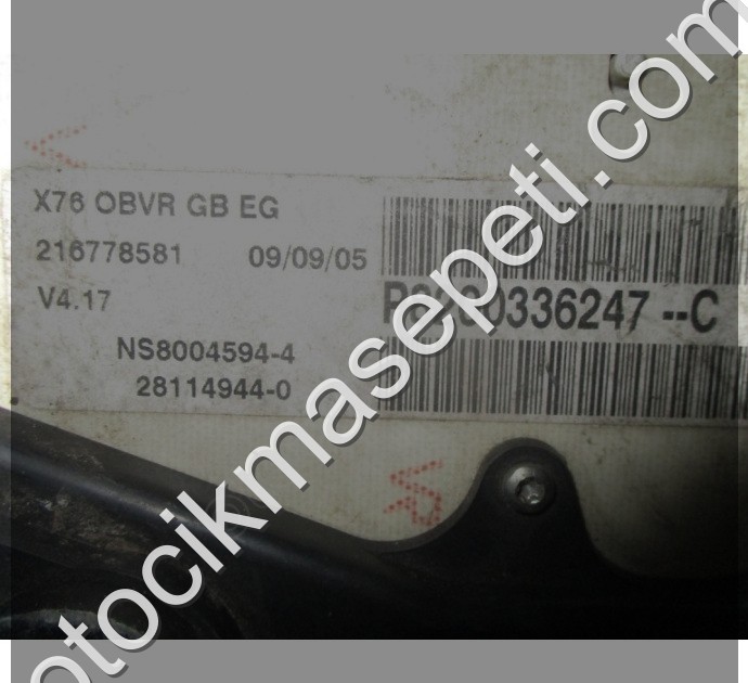 Renault Kango Kilometre Saati Gösterge Paneli P8200336247-C