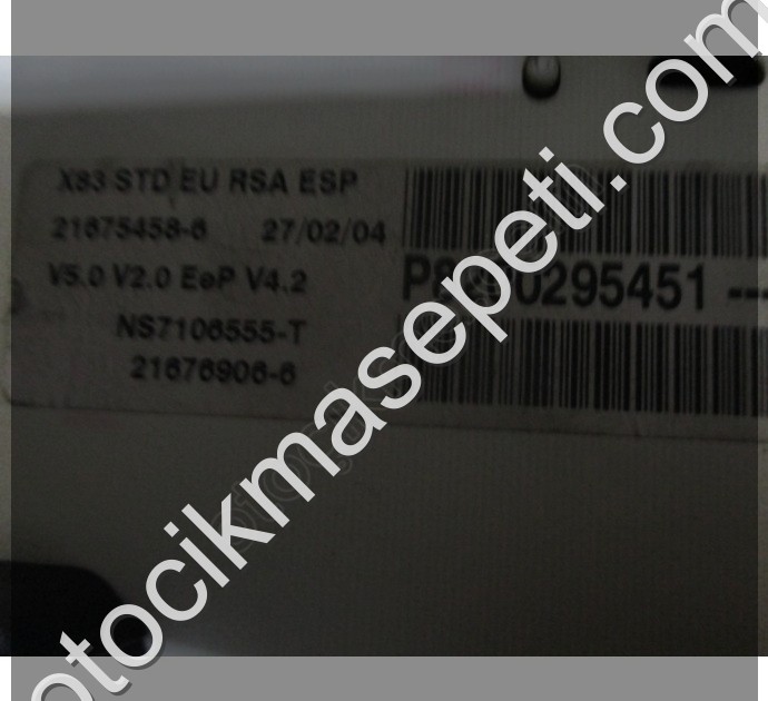 Renault Trafic Opel Kilometre Saati Gösterge Paneli P8200295451