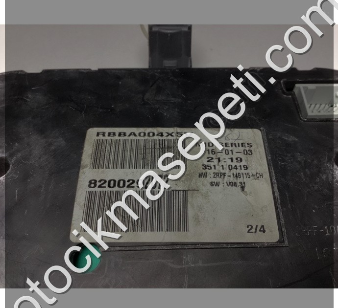 Renault Megane 2 Gösterge Paneli 8200292072 2RPF-14B115-CH