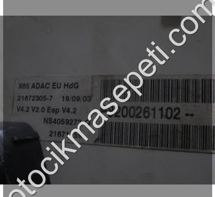 Renault Clio Benzinli Kilometre Saati Gösterge Paneli P8200261102