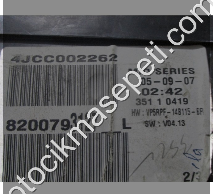 Renault Megane 2 Kilometre Saati Gösterge Paneli 8200793127 L