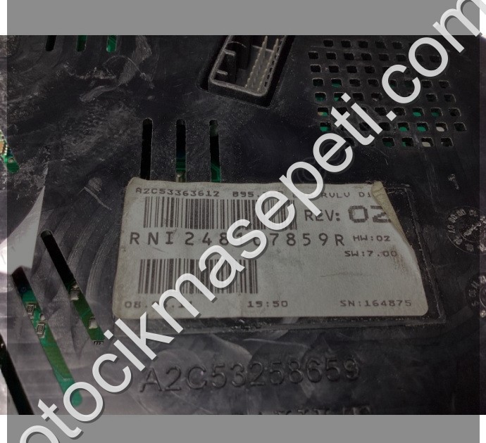 Renault Fluence Gösterge Paneli RNI248107859R A2C53363612