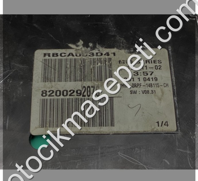 Renault Megane Otomatik Gösterge Paneli 8200292076 2RPF-14B115-CH