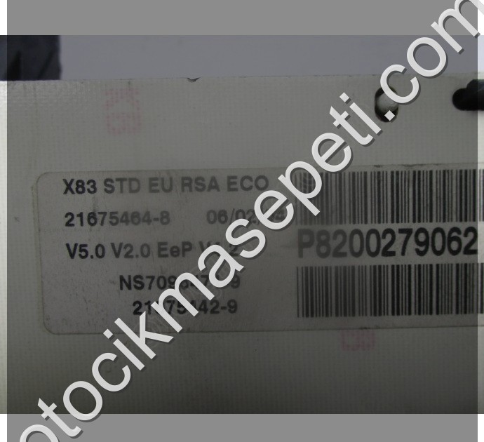 Renault Trafic 2 Kilometre Saati Gösterge Paneli P8200279062